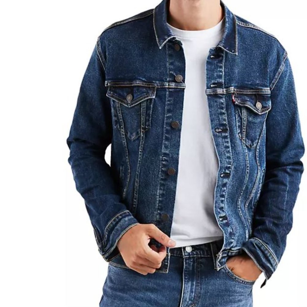 Levi’s Size Extra Large XL Jean Jacket Denim Vintage Trucker Coat